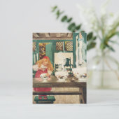 Carte Postale Goldilocks et les trois ours (Debout devant)