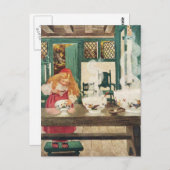 Carte Postale Goldilocks et les trois ours (Devant / Derrière)