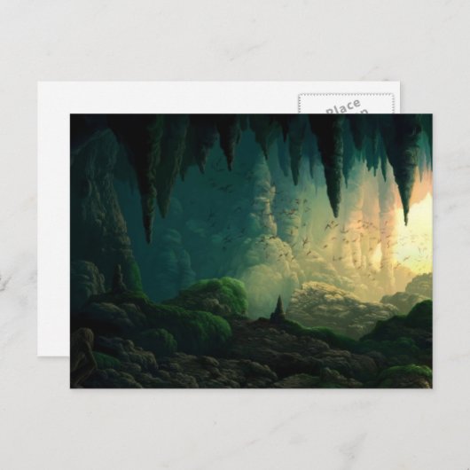 Carte Postale Golem (Devant / Derrière)