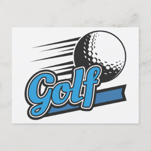 Carte Postale Golf