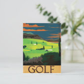 Carte Postale Golf (Debout devant)