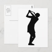 Carte Postale Golf (Devant / Derrière)