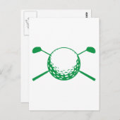 Carte Postale Golf (Devant / Derrière)
