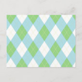 Carte Postale Golf 1er anniversaire Invitation (Dos)