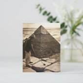Carte Postale Golf à la Pyramide Sepia Toned (Debout devant)