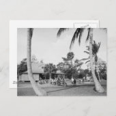 Carte Postale Golf à Palm Beach, 1904 (Devant / Derrière)