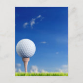 Carte Postale Golf Ball Sky (Devant)