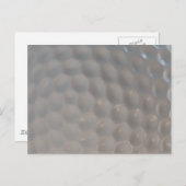 Carte Postale Golf Ball Texture Motif (Devant / Derrière)