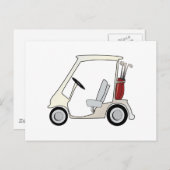 Carte Postale golf_cart (Devant / Derrière)