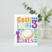 Carte Postale Golf de Bourne (Debout devant)