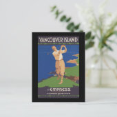 Carte Postale Golf de l'île de Vancouver tous les jours de l'ann (Debout devant)