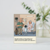 Carte Postale Golf Doctor Présente un Assistant Robotique pour u (Debout devant)