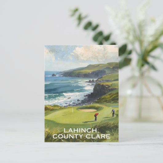 Carte Postale Golf du comté de Clare (Debout devant)