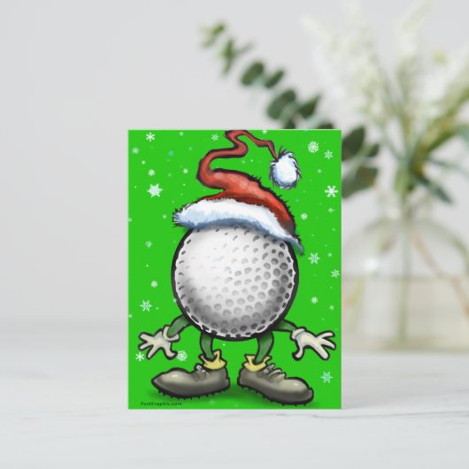Carte Postale Golf Elf (Debout devant)