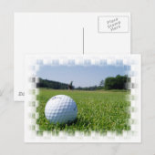 Carte postale Golf Fairway (Devant / Derrière)