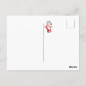 Carte Postale Golf Happy Holiday Eat Sleep Golf Repeat Père Noël (Dos)