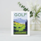 Carte Postale Golf ~ Lausanne (Debout devant)