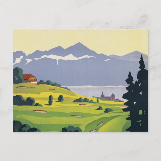 Carte Postale Golf Lausanne Suisse (Devant)