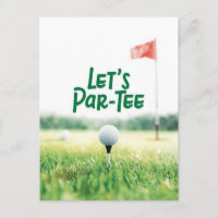 Golf Let's Par Tee pour golfeur