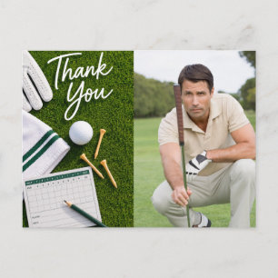 Carte Postale Golf Merci créer votre propre photo