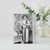 Carte Postale Golf Mode des années 1920 (Debout devant)