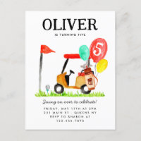 Golf Panier Bag Balloon Enfants Golfeur Anniversai