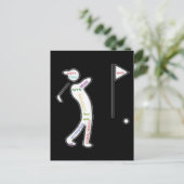 Carte Postale Golf, Sport, Motivation Mots (Debout devant)