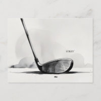 Golf sympathie désolé pour votre perte ' Désolé "