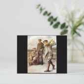 Carte Postale Golf vintage (Debout devant)