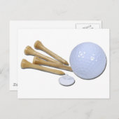Carte Postale GolfBallMarkerTees020511 (Devant / Derrière)