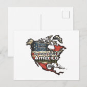 Carte Postale Golfe d'Amérique (Devant / Derrière)