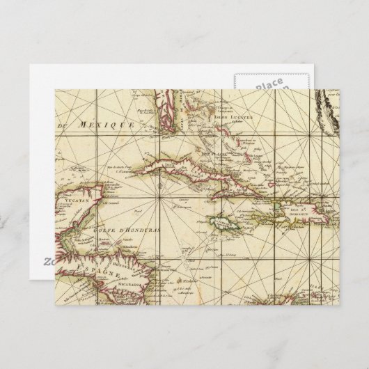 Carte Postale Golfe du Mexique (Devant / Derrière)