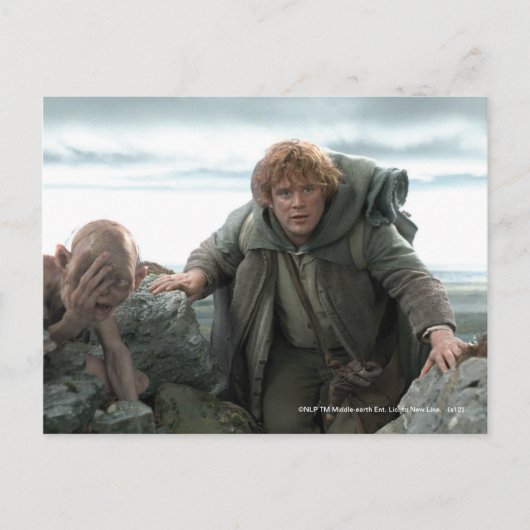 Carte Postale GOLLUM™ et Samwise (Devant)