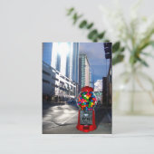 Carte Postale Gomme à bulles (Debout devant)