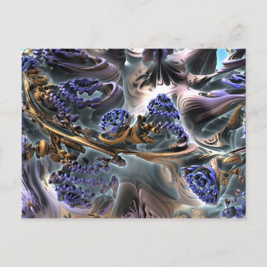 Carte Postale Gomme ART fractal (Devant)