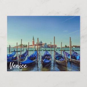 Carte Postale Gondolas à Venise, Italie