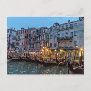 Carte Postale Gondolas à Venise Italie Photo