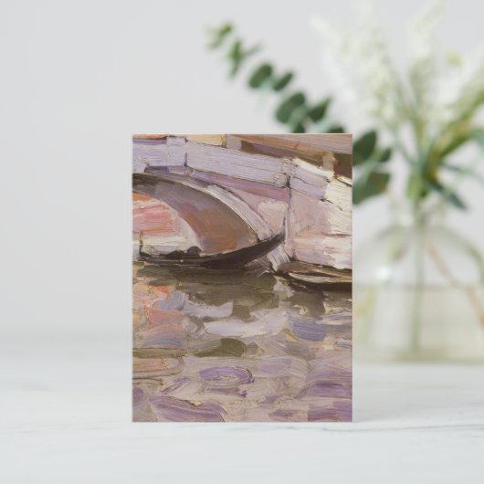 Carte Postale Gondolas de John Singer Sargent, Impressionnisme A (Debout devant)