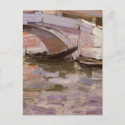 Carte Postale Gondolas de John Singer Sargent, Impressionnisme A (Devant)