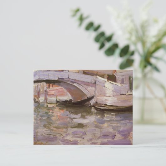 Carte Postale Gondolas de John Singer Sargent, Impressionnisme A (Debout devant)