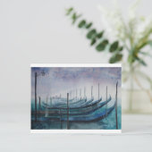 Carte Postale Gondolas de Venise (Debout devant)