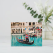 Carte postale Gondolas Las Vegas #3 (Debout devant)