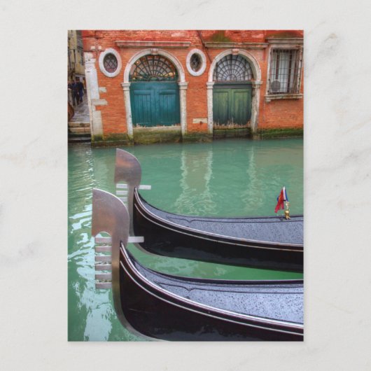Carte Postale Gondolas sur le Grand Canal, Venise (Devant)
