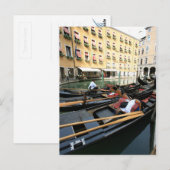 Carte Postale Gondole (Devant / Derrière)