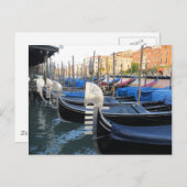 Carte Postale Gondole, gondoles ! (Devant / Derrière)