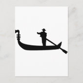 Carte Postale gondole vénitienne (Devant)