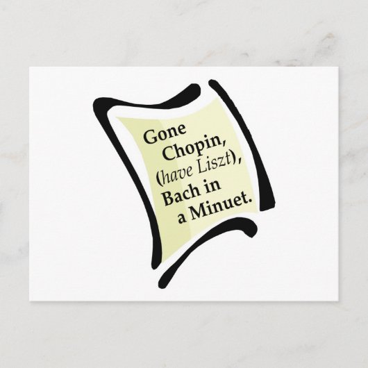 Carte Postale Gone Chopini (Devant)