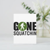 Carte Postale Gone Squatchin (Debout devant)