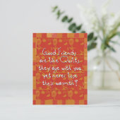 Carte postale Good Friends (Debout devant)