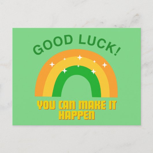 Carte Postale Good Luck (Devant)